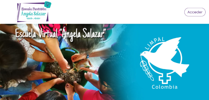 imagen alusiva a la plataforma de aprendizaje Angela Salazar